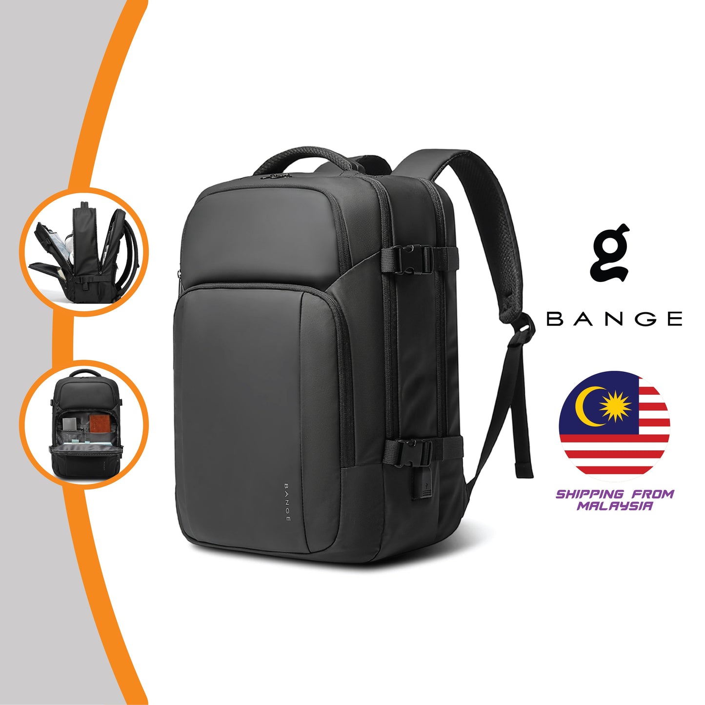 Bange Hornt Laptop Backpack (15.6" Tablet)