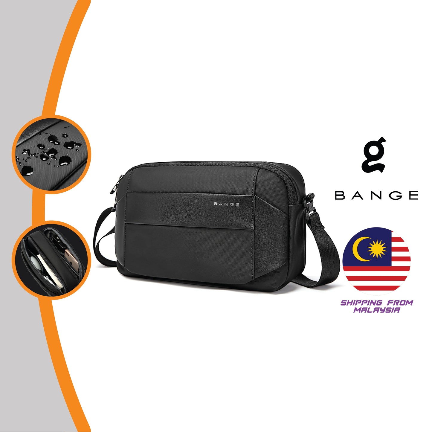 Bange Wolve Sling Bag (6.5" Tablet)