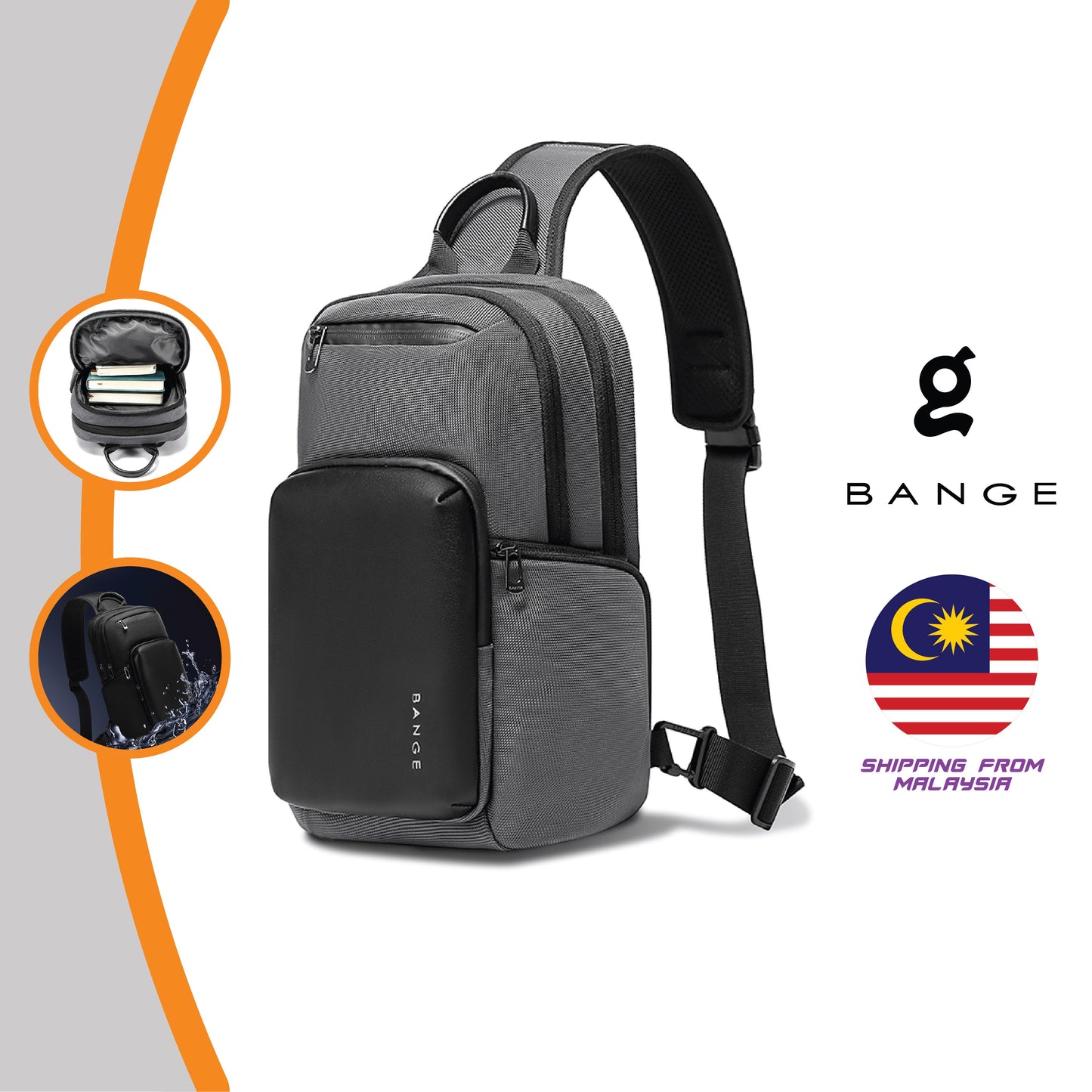 Bange Aero Sling Bag (9.7" Tablet)