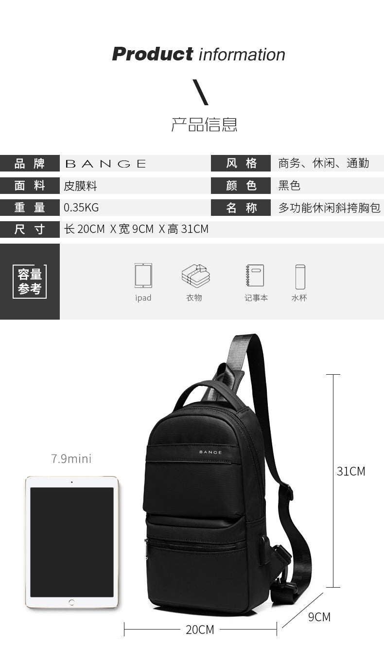 Bange Delta Sling Bag (9.7" Tablet)