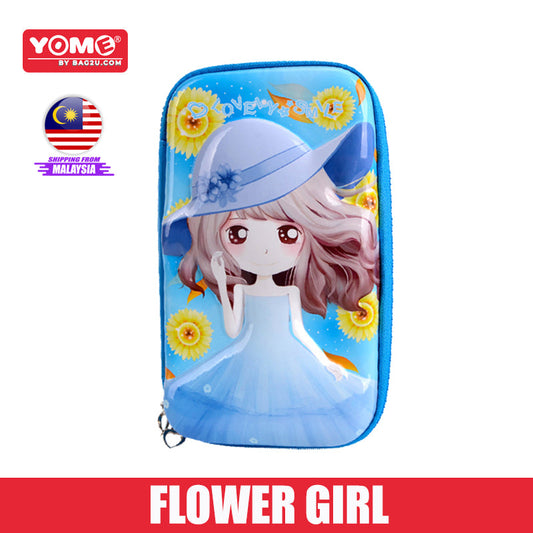 Yome Flower Girl Pencil Case