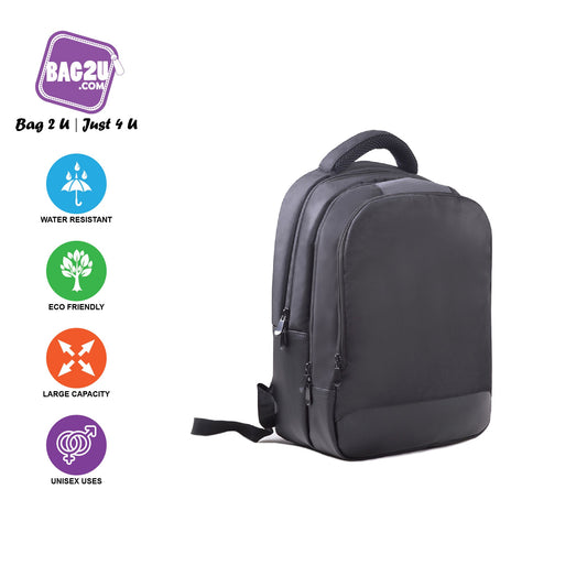 Bag2u 【HOT】 Laptop Backpack Durable Large Multiple Compartment Ergonomics Design