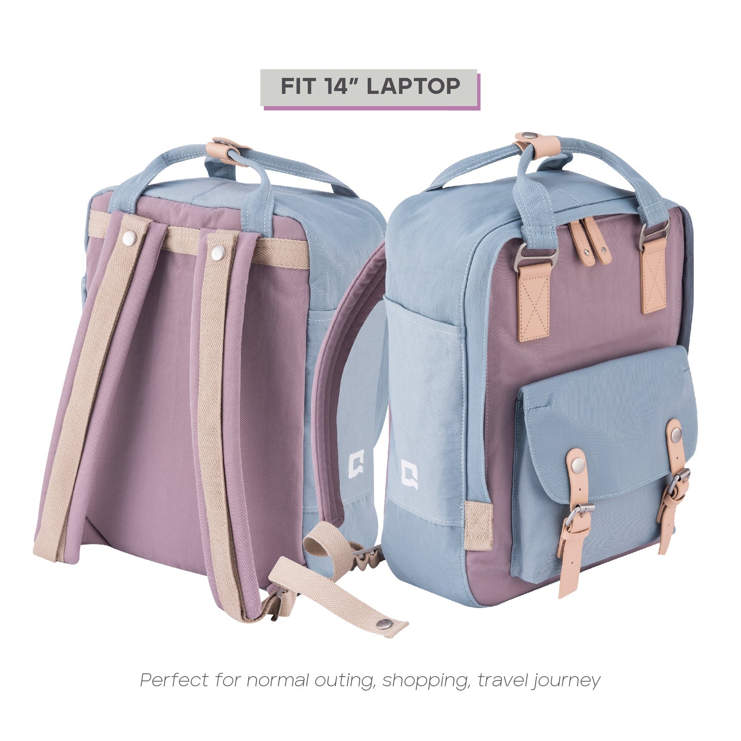 Bag2u i-Colorz Backpack (14" Laptop)