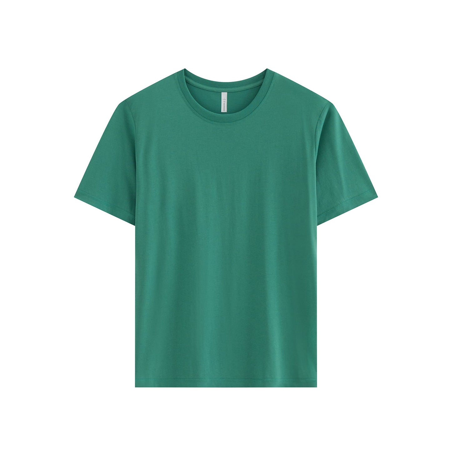 210G IceTech Cotton Adult Round Neck Short Sleeve T-Shirt - Bamboo Green