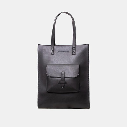 Straightforward DVL Portrait Expandable Tote Bag