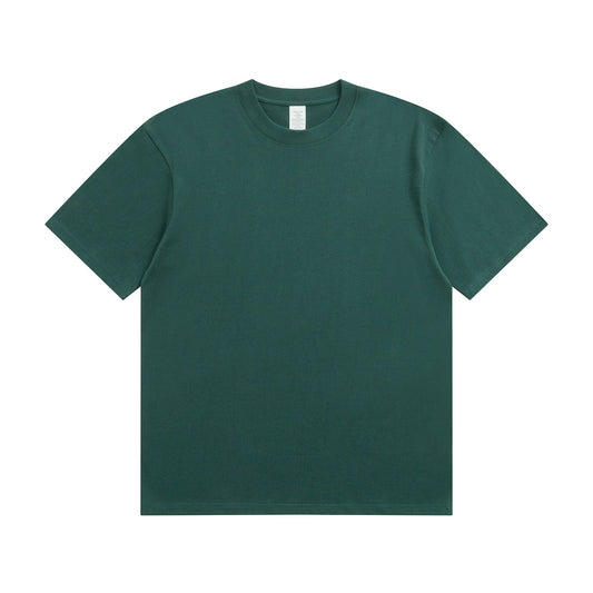 230G Adult Round Neck Short Sleeve T-Shirt - Blackish Green