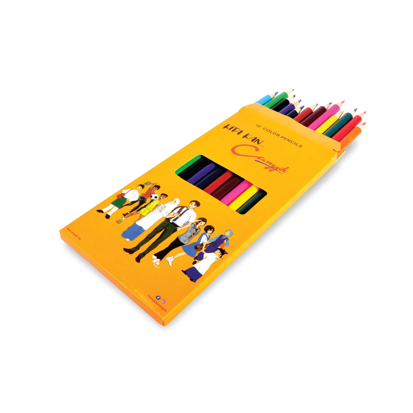 19 in 1 Canggih Original School Stationery Set for Primary School / Set Alat Tulis Sekolah untuk pelajar Sekolah Rendah