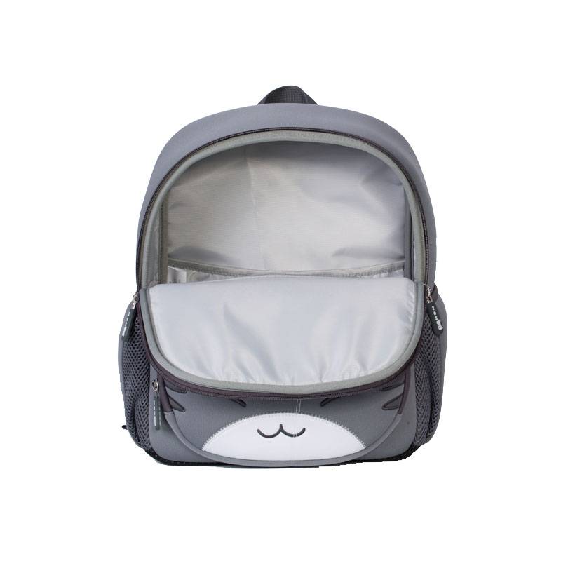 NOHOO Kid Backpack Big Kitten (Grey)