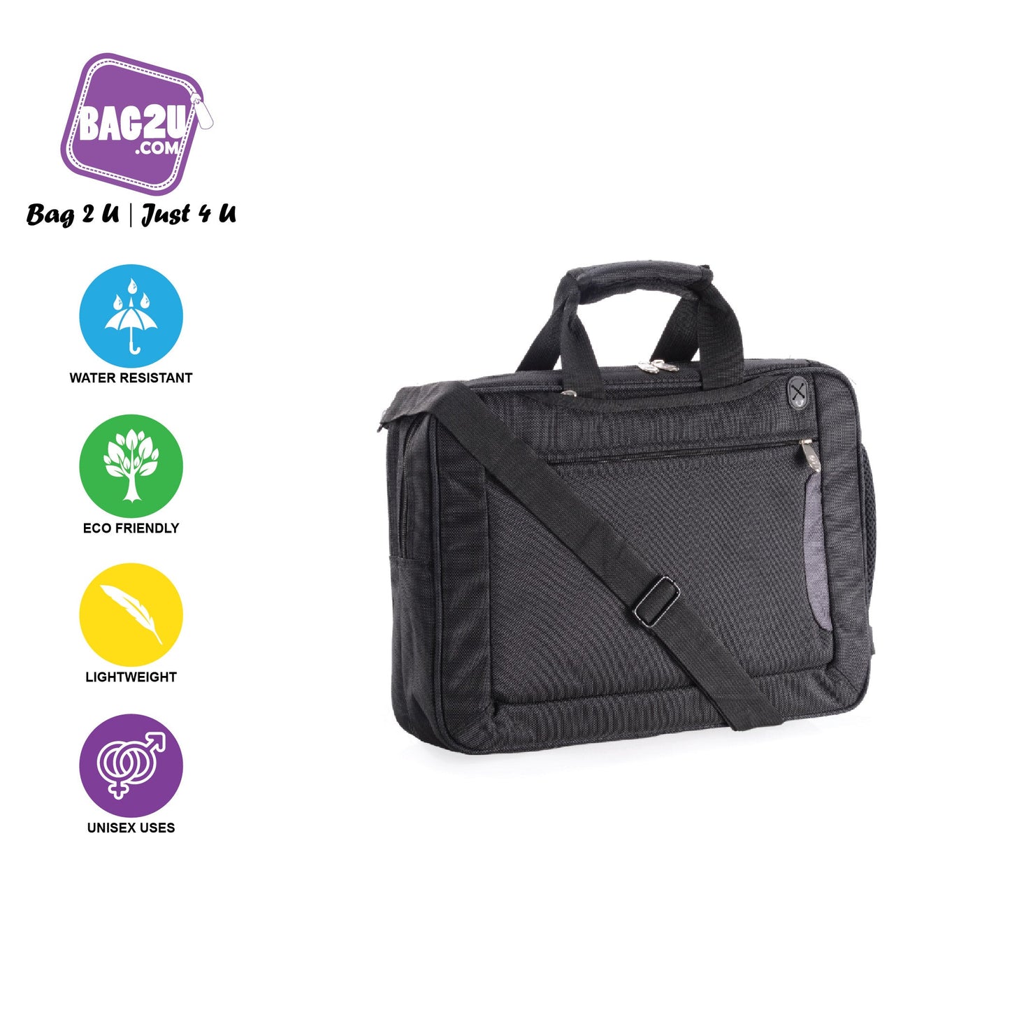 Document Bag + Laptop Bag (Trio Use) - DB 670