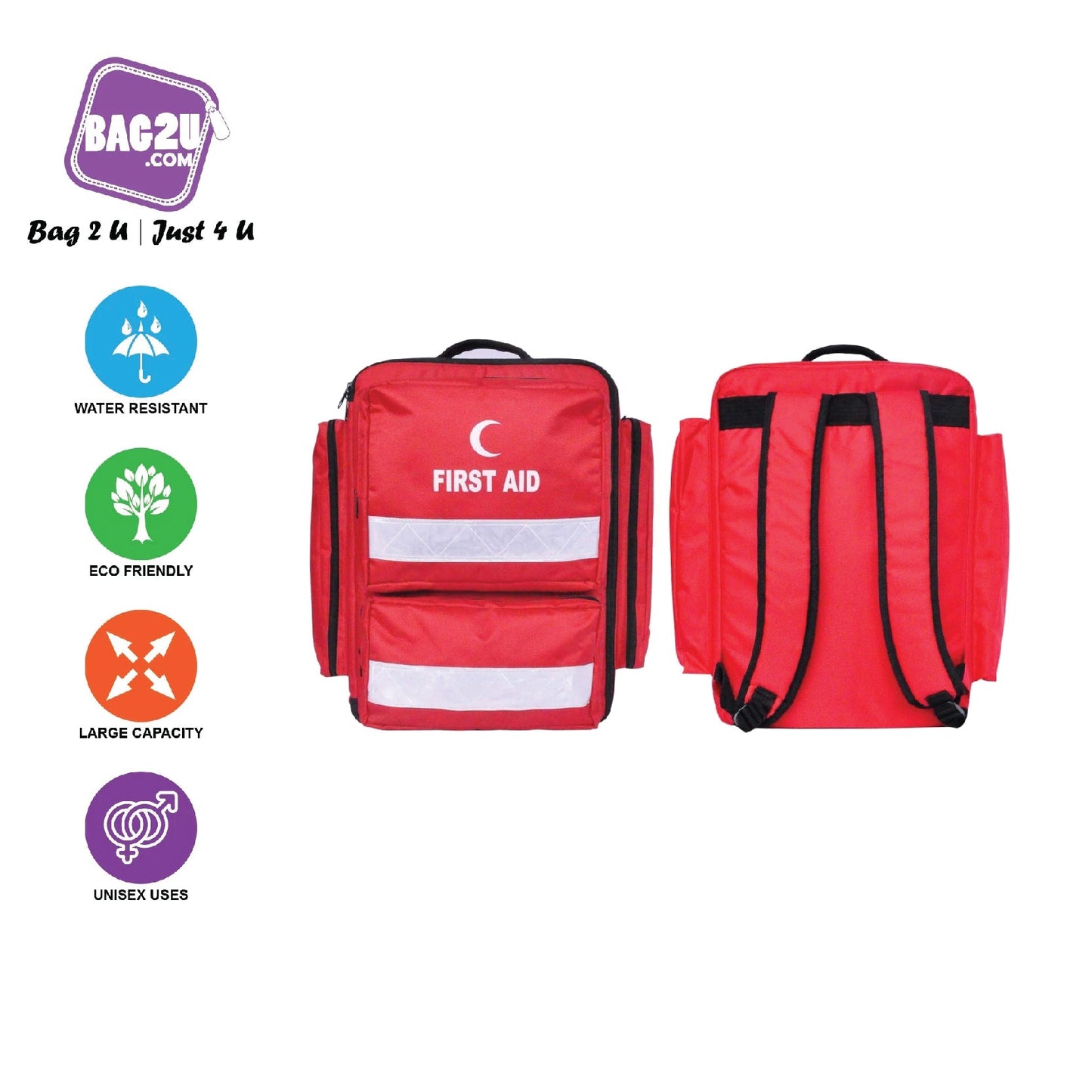 FIRST AID BACKPACK - FABBP01