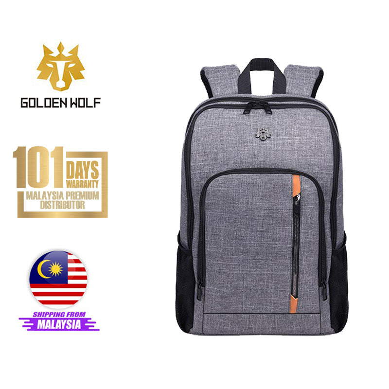 Golden Wolf Raptor Backpack (14" Laptop)