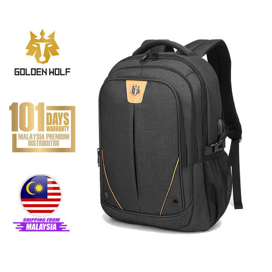 Golden Wolf Falcon Backpack (15.6" Laptop)