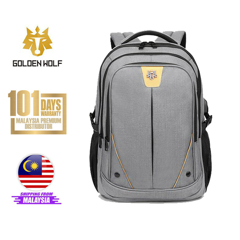 Golden Wolf Falcon Backpack (15.6" Laptop)