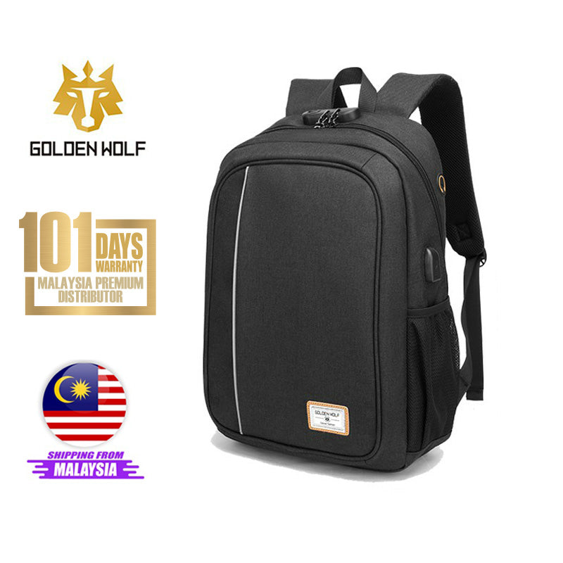 Golden Wolf Cronos Backpack (15.6" Laptop)