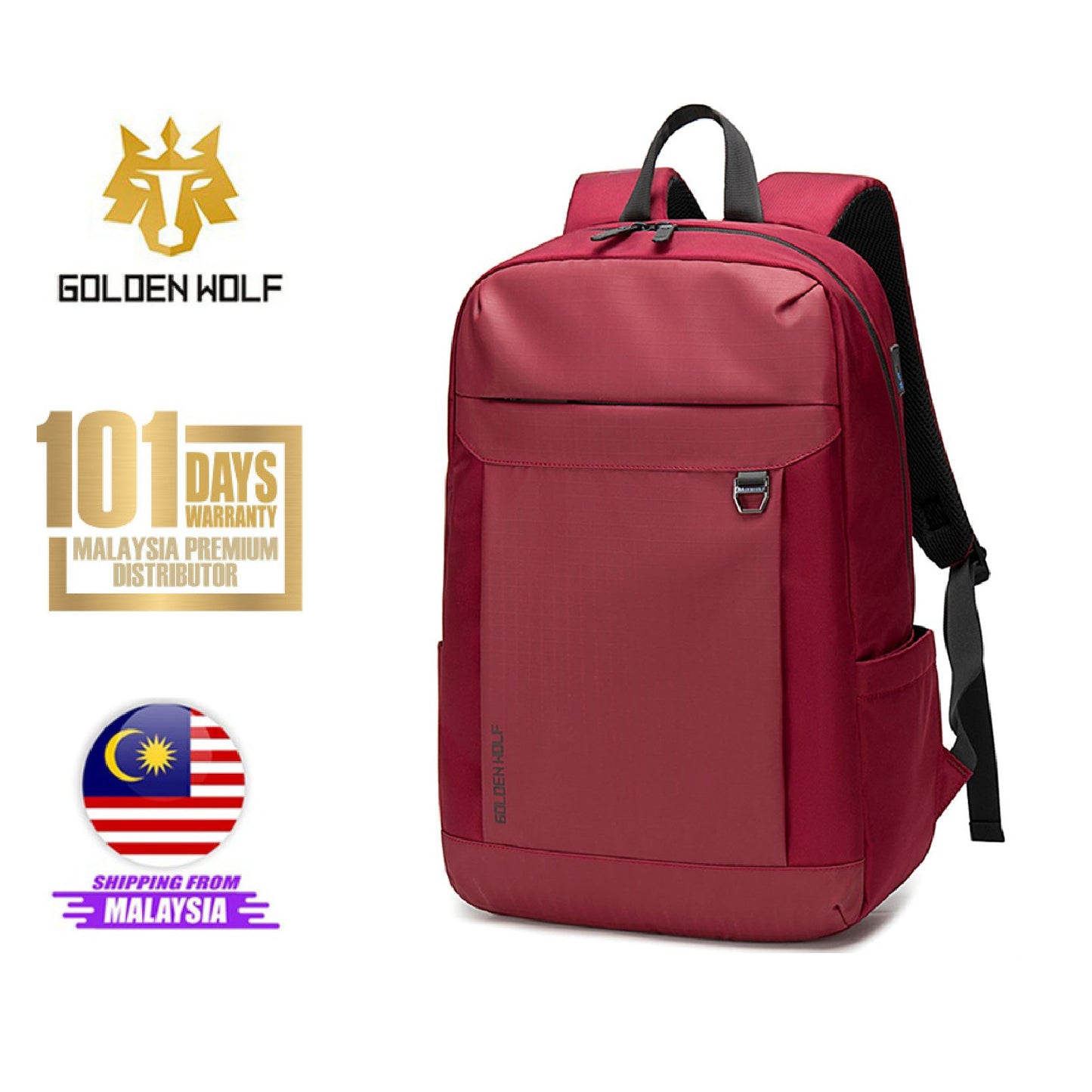 Golden Wolf Ignitez Backpack (15.6" Laptop)