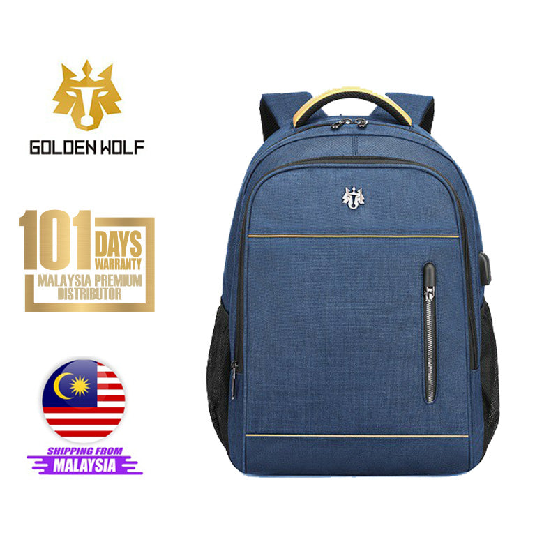 Golden Wolf Viper Backpack (15.6" Laptop)