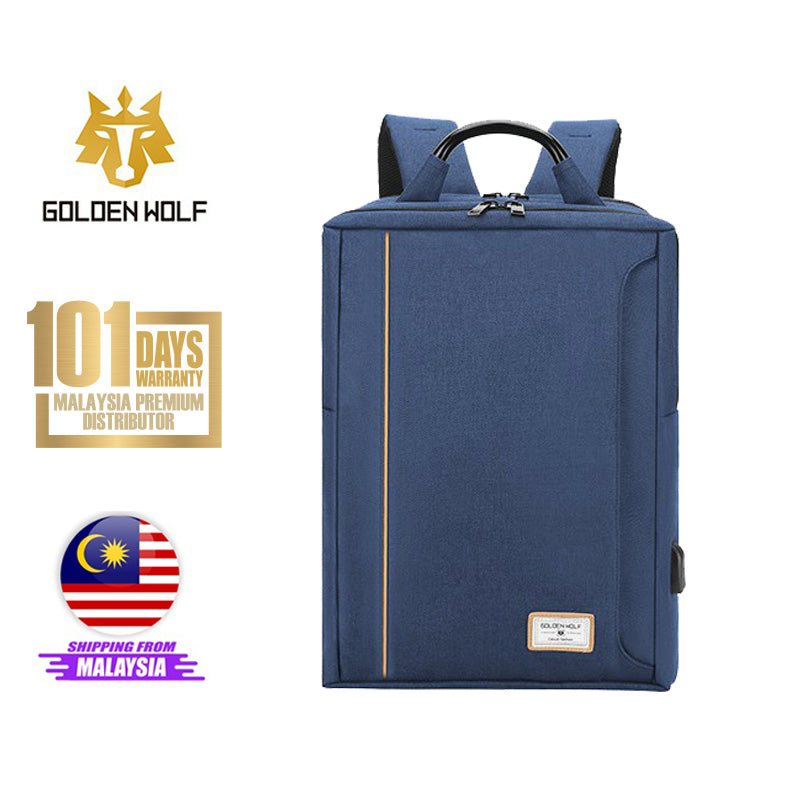 Golden Wolf Coupe Backpack (15.6" Laptop)