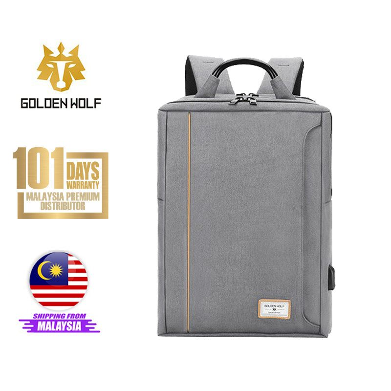 Golden Wolf Coupe Backpack (15.6" Laptop)