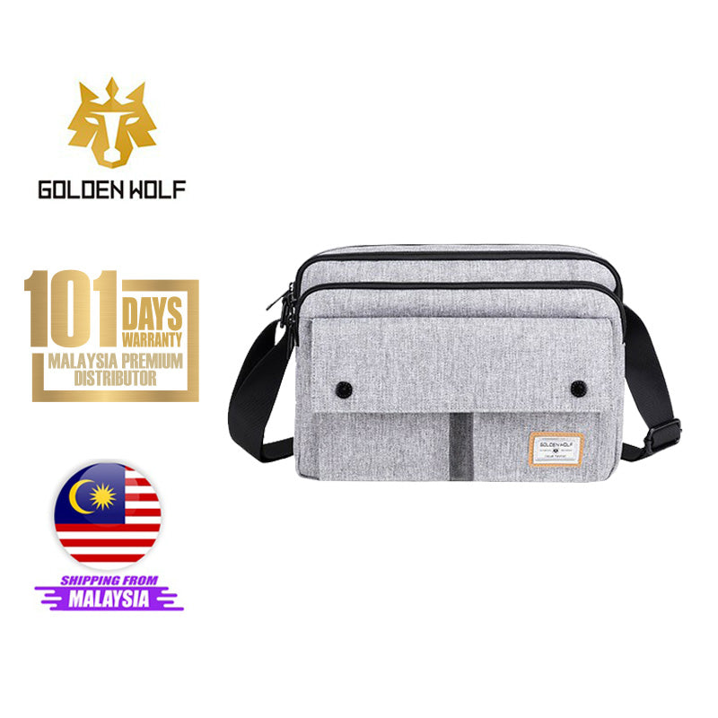 Golden Wolf Lance Crossbody Sling (9.7" Tablet)