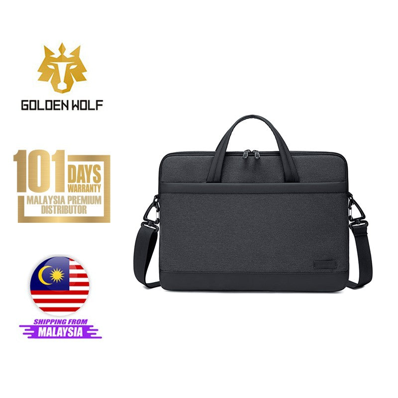 Golden Wolf i-Declan Laptop Briefcase