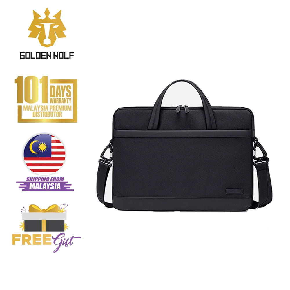 Golden Wolf i-Declan Laptop Briefcase