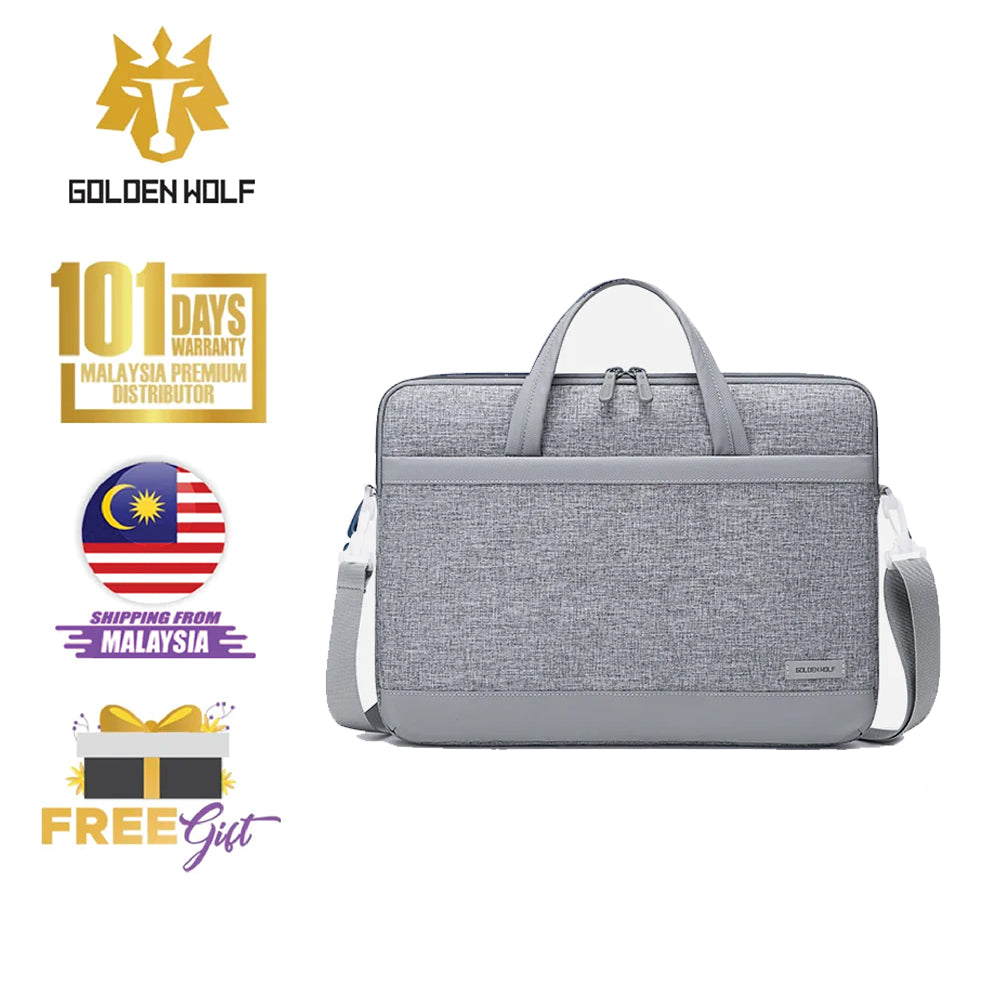 Golden Wolf i-Declan Laptop Briefcase