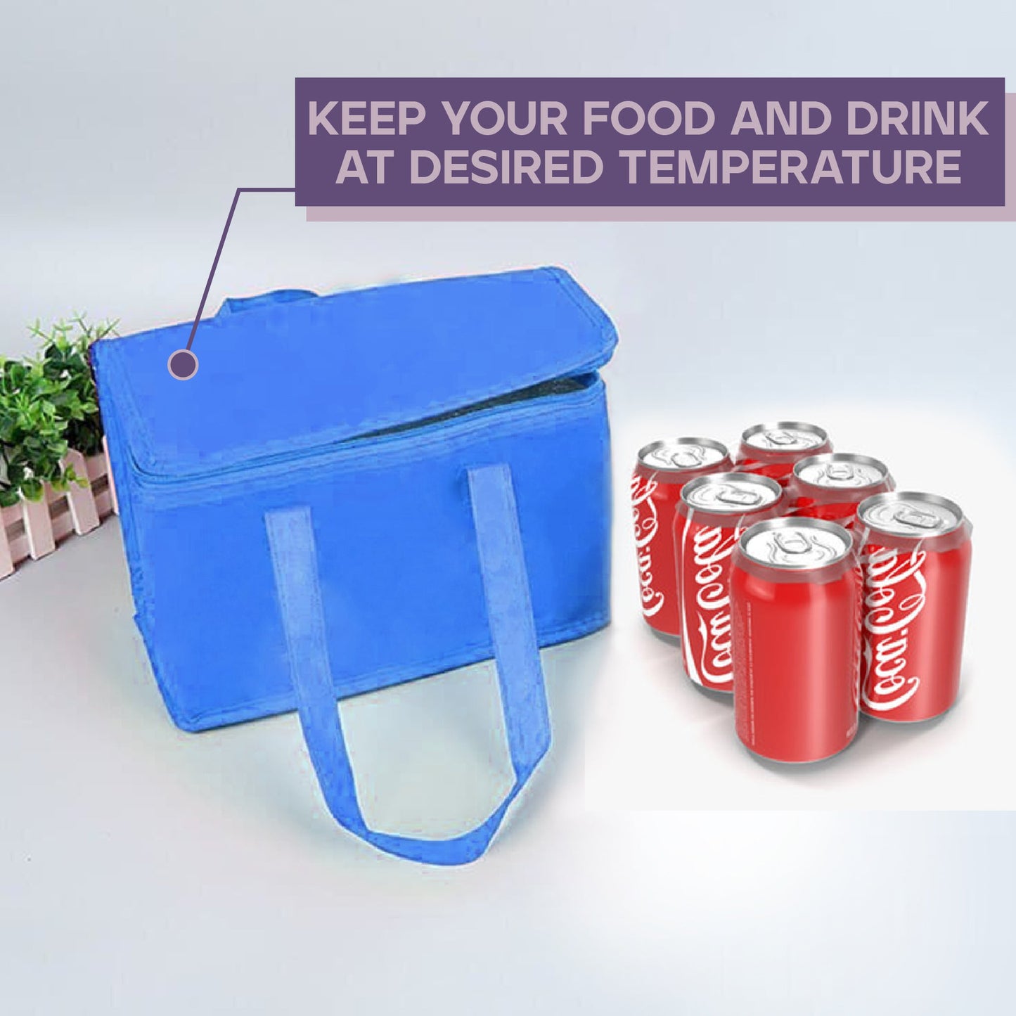 Bag2u【COOLER VER.3】Fresh Food Ice Bag Cooler Bag