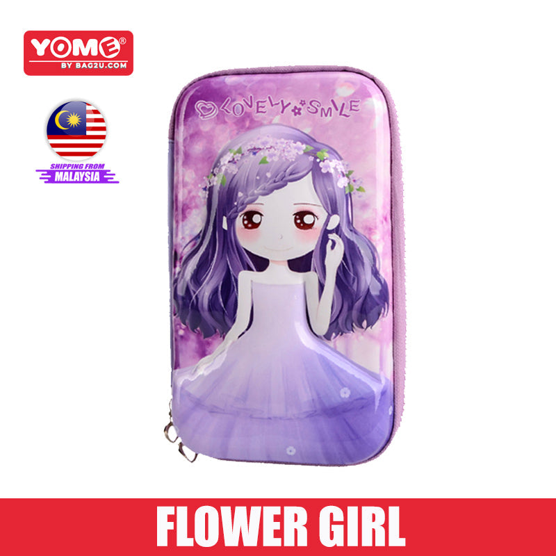 Yome Flower Girl Pencil Case