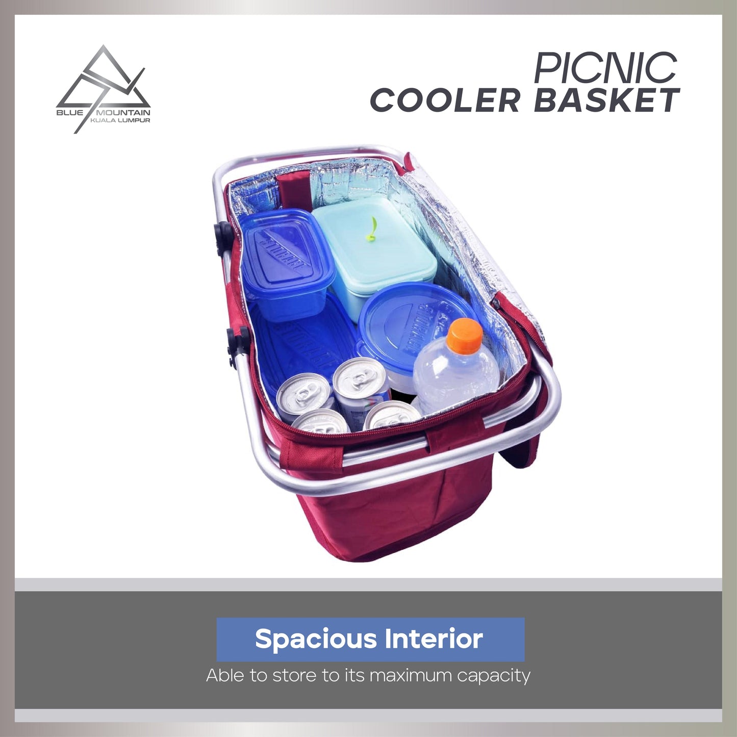 Blue Mountain Cooler Basket