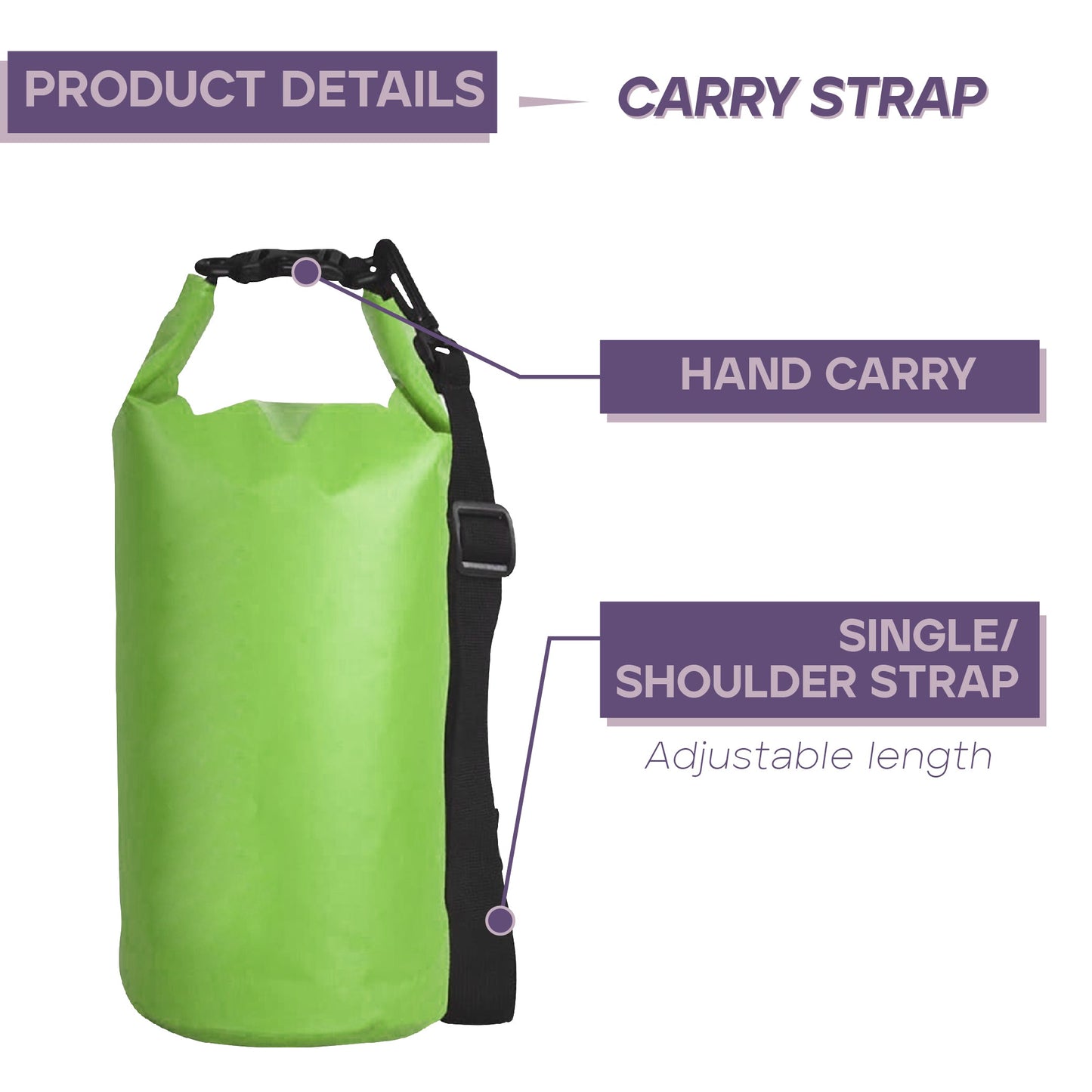 10L Dry Bag Dual Sling - SB 469