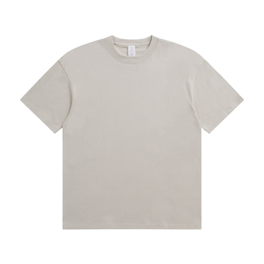 250G Adult Round Neck Short Sleeve T-Shirt - Sandy