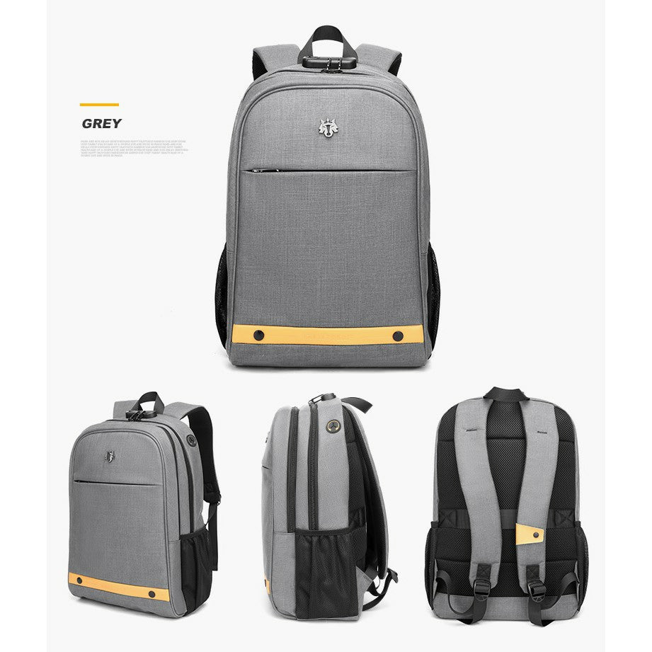 Golden Wolf Trident Backpack (15.6" Laptop)