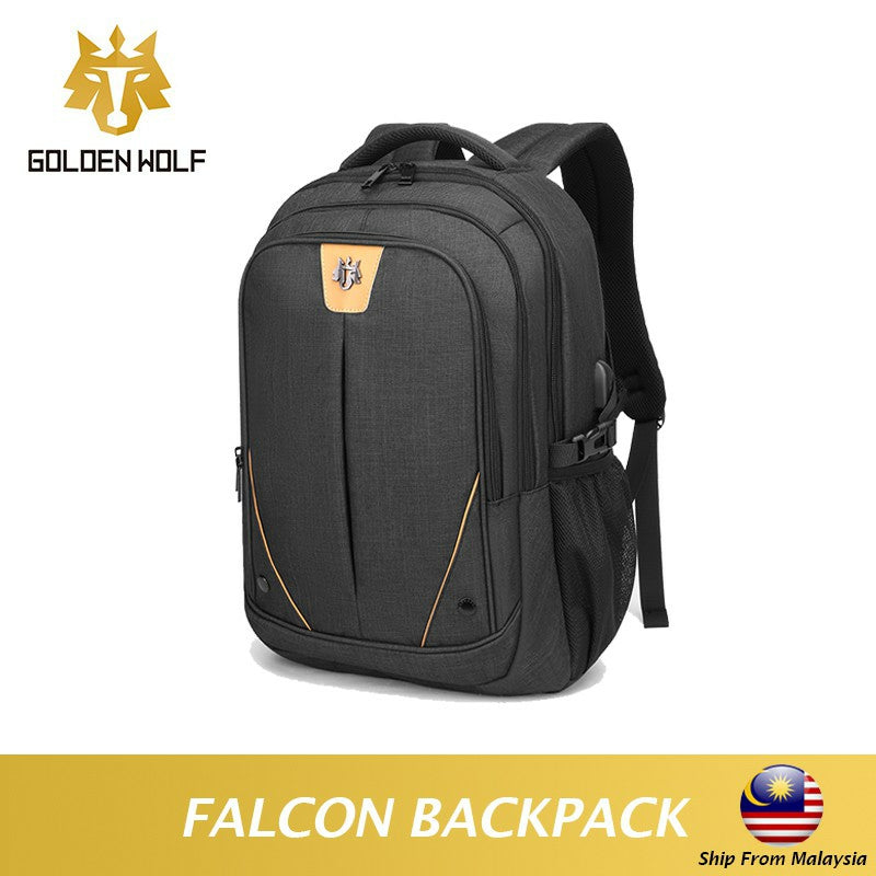 Golden Wolf Falcon Backpack (15.6" Laptop)