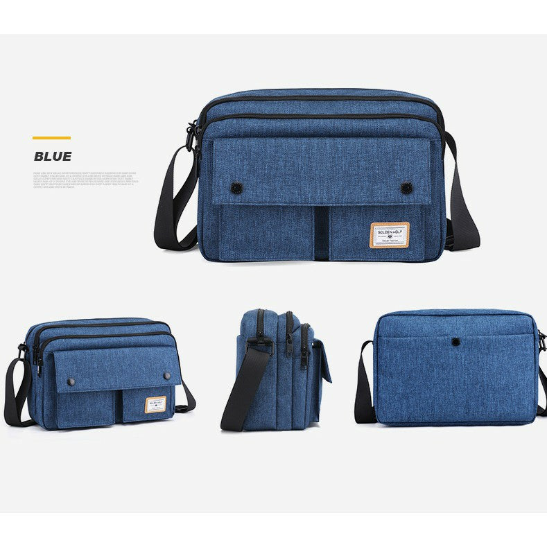 Golden Wolf Lance Crossbody Sling (9.7" Tablet)