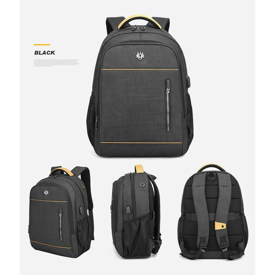 Golden Wolf Viper Backpack (15.6" Laptop)