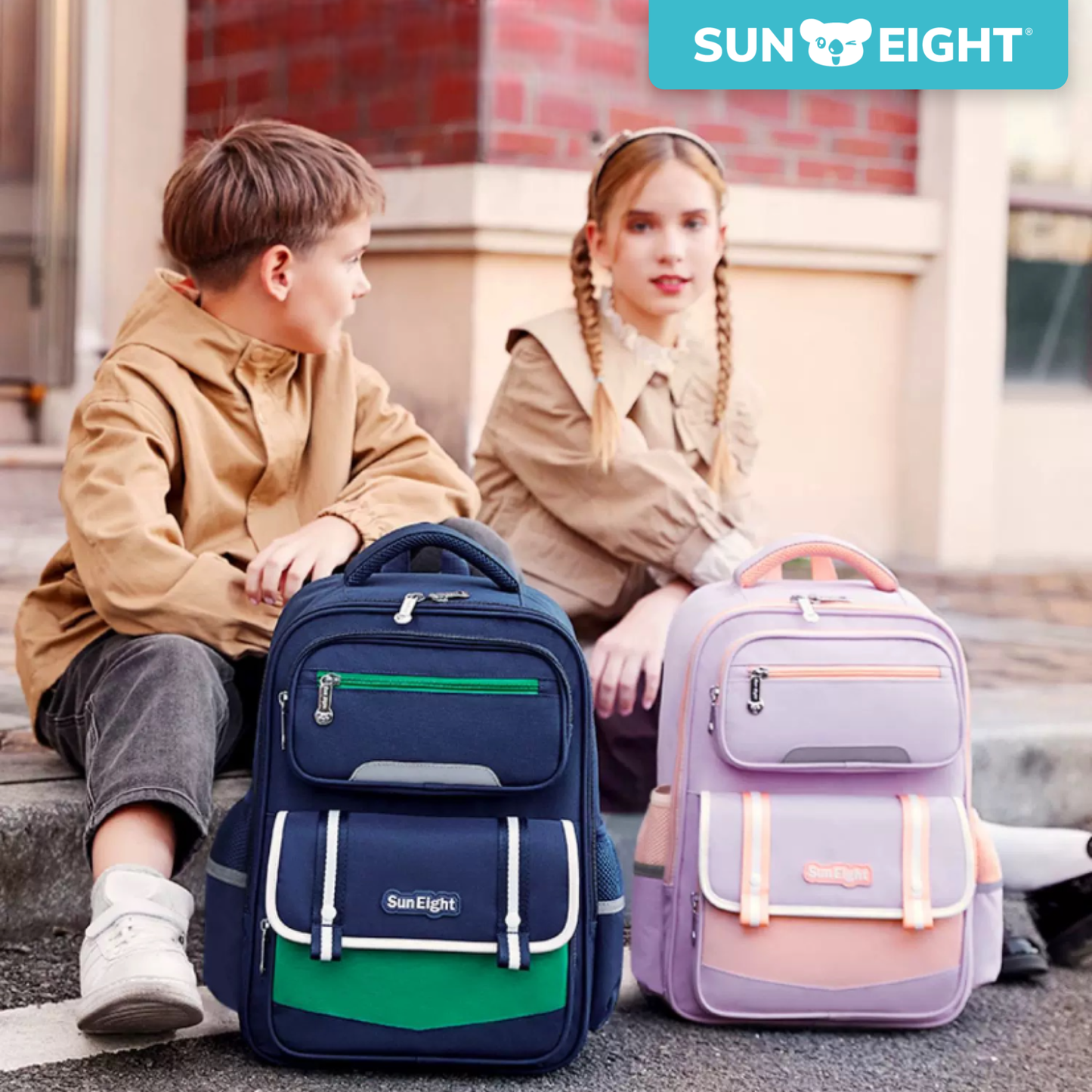 Sun Eight Swayz Ergonomic Spine Protection Primary School Bag - Sun Eight