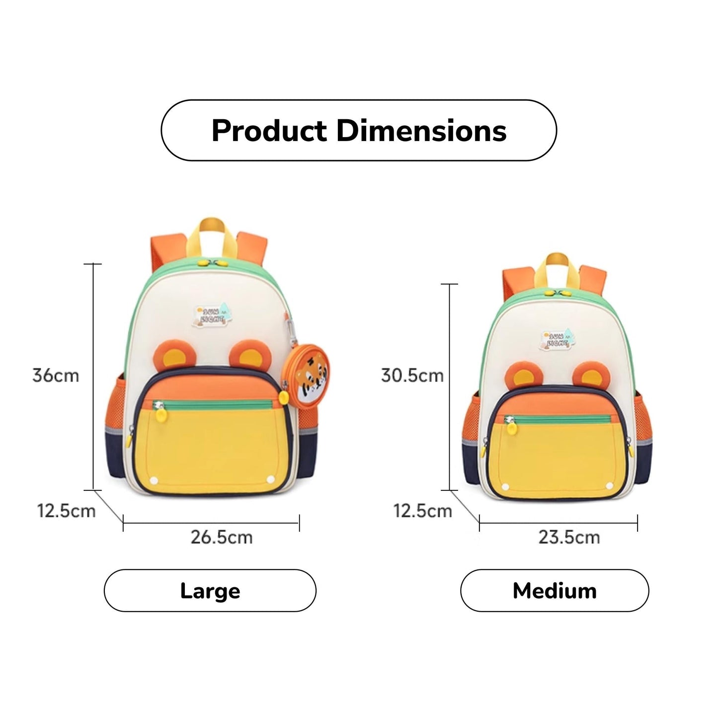 Sun Eight Flopz Preschool Kindergarten Bag - Sun Eight