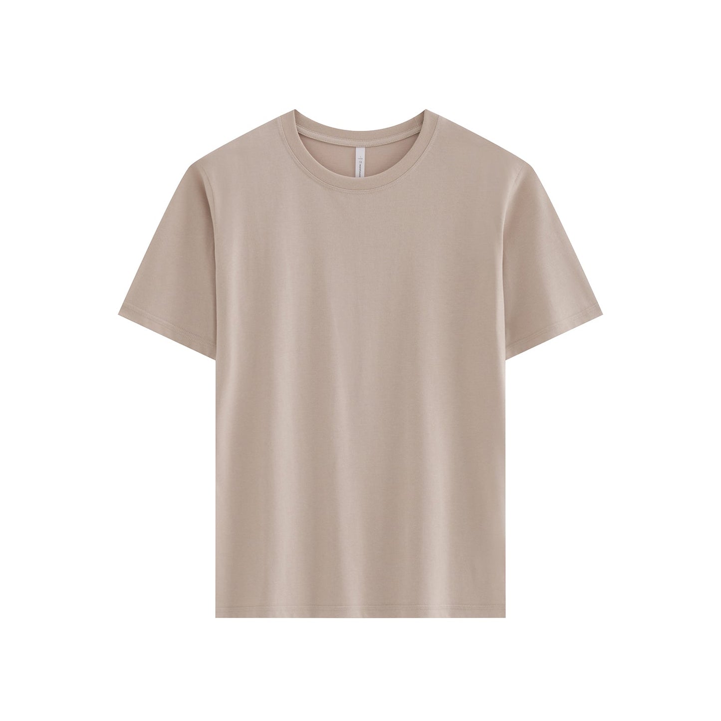 210G IceTech Cotton Adult Round Neck Short Sleeve T-Shirt - Tawny