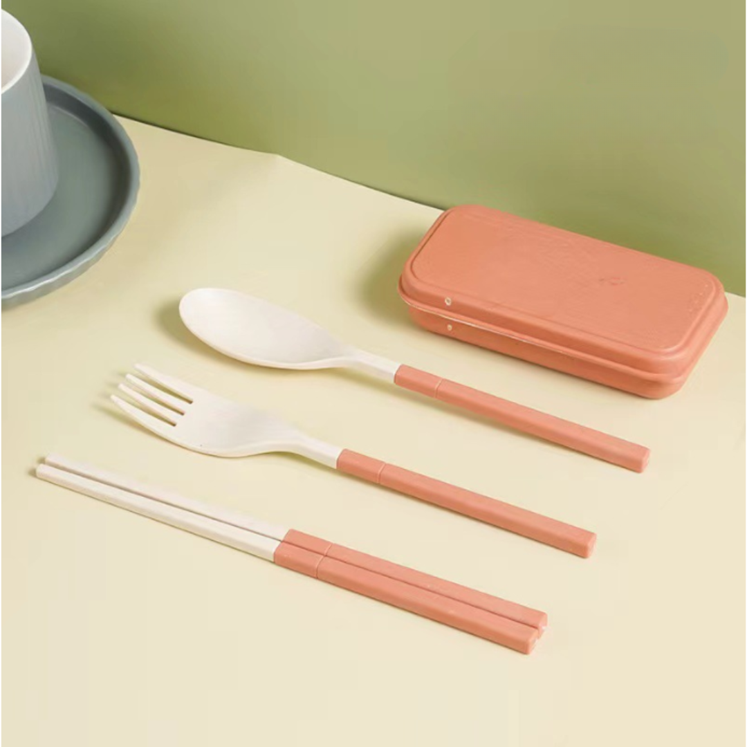 Cutlery Set Wheat Straw