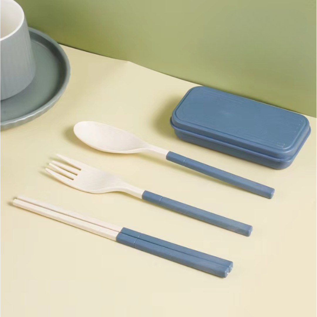 Cutlery Set Wheat Straw