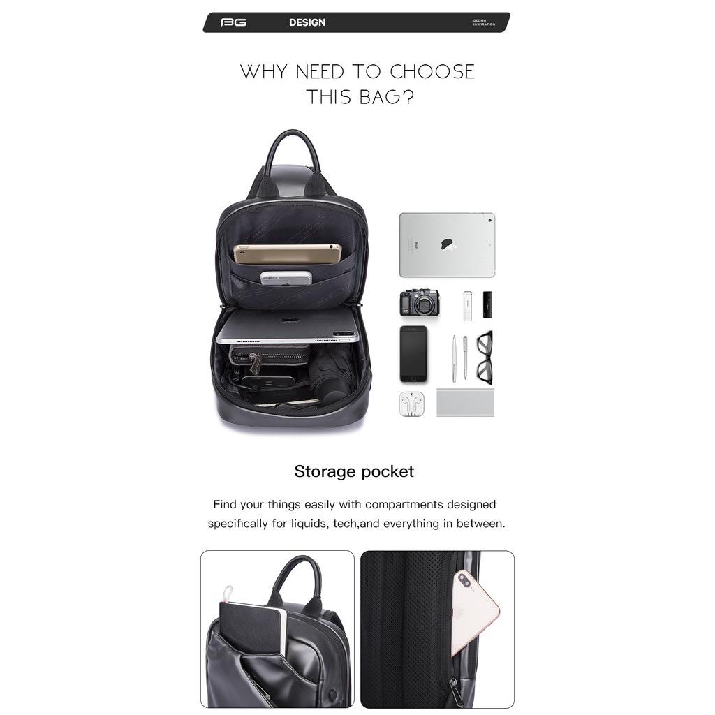 Bange Omeqa USB Easy Carry Crossbody Bag (9.7")