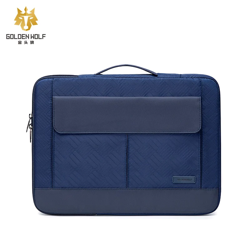 Golden Wolf i-Finn Laptop Briefcase (Polyester Material)