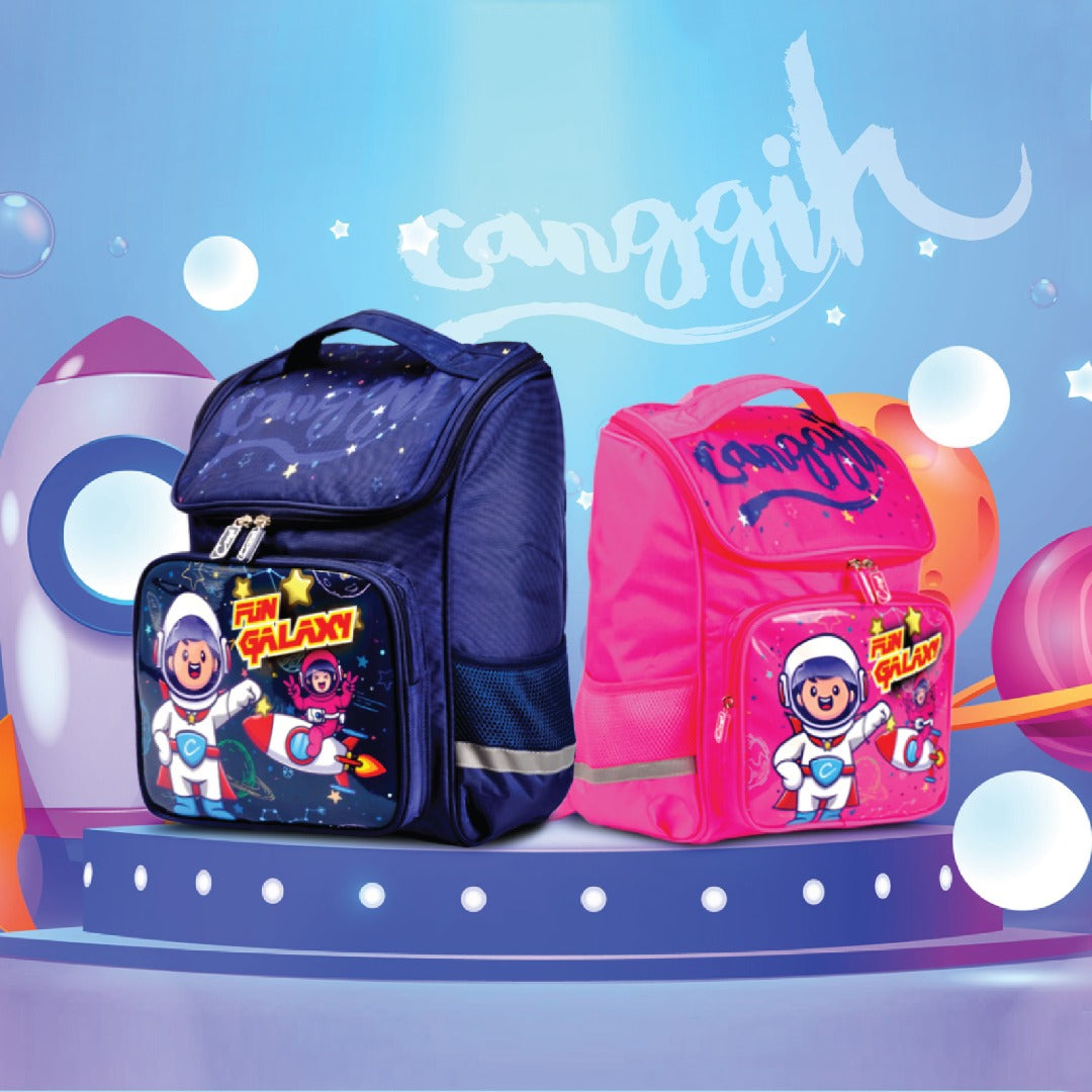 Canggih Galaxy Backpack with Trolley or without Trolley