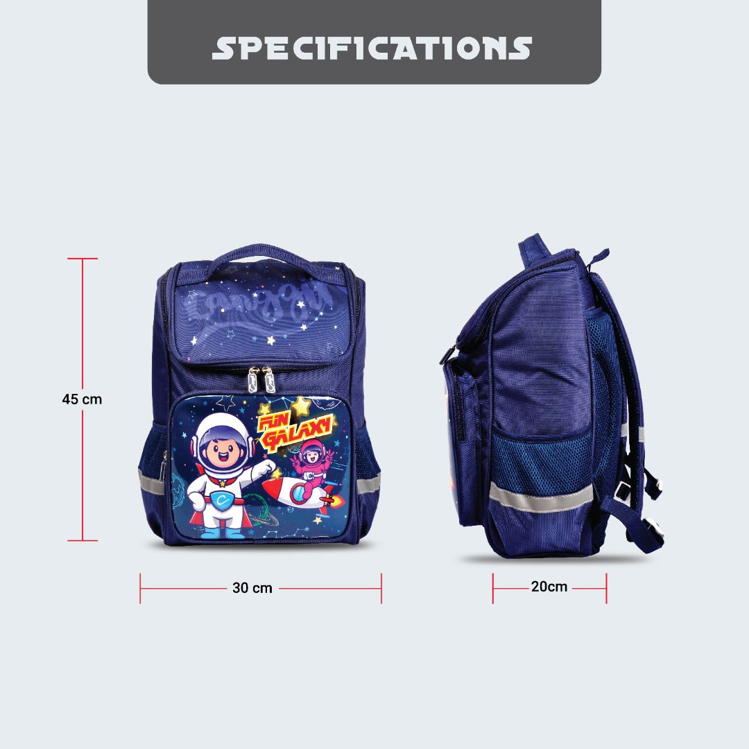 Canggih Galaxy Backpack with Trolley or without Trolley