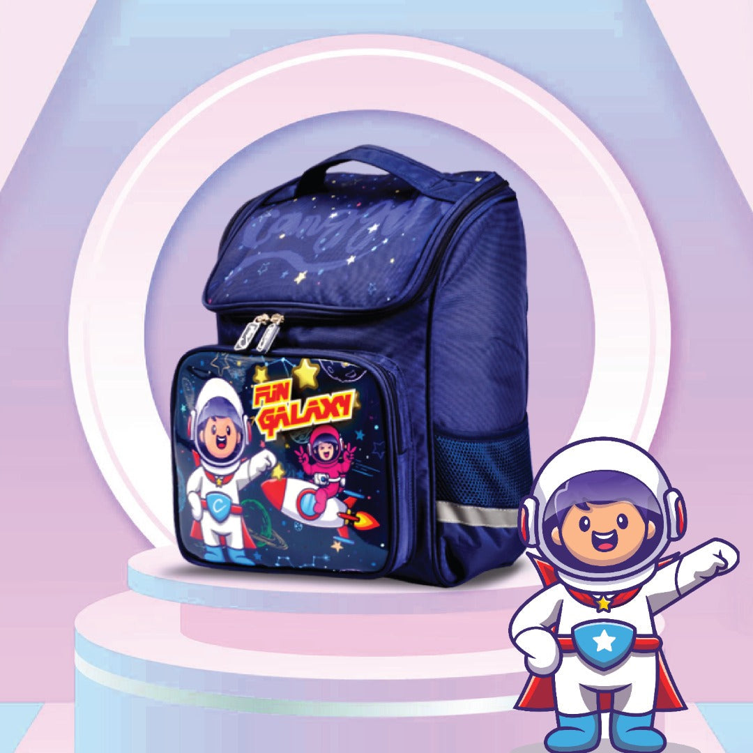 Canggih Galaxy Backpack with Trolley or without Trolley