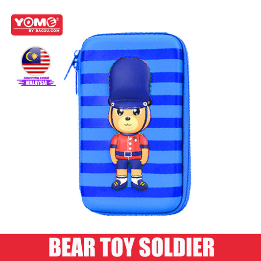 Yome UK Soldier Pencil Case EVA+PU Material Primary School Kids