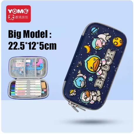 Yome B-Duck Space Pencil Case