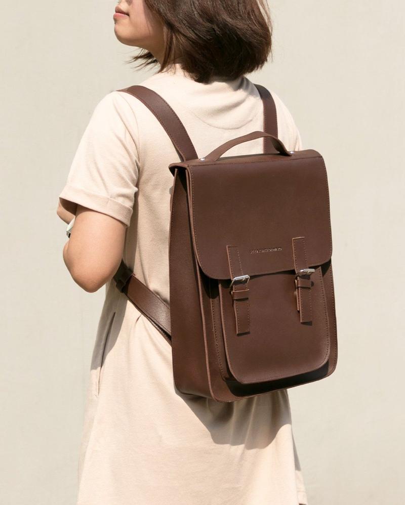 Straightforward DVL Portrait Satchel Backpack