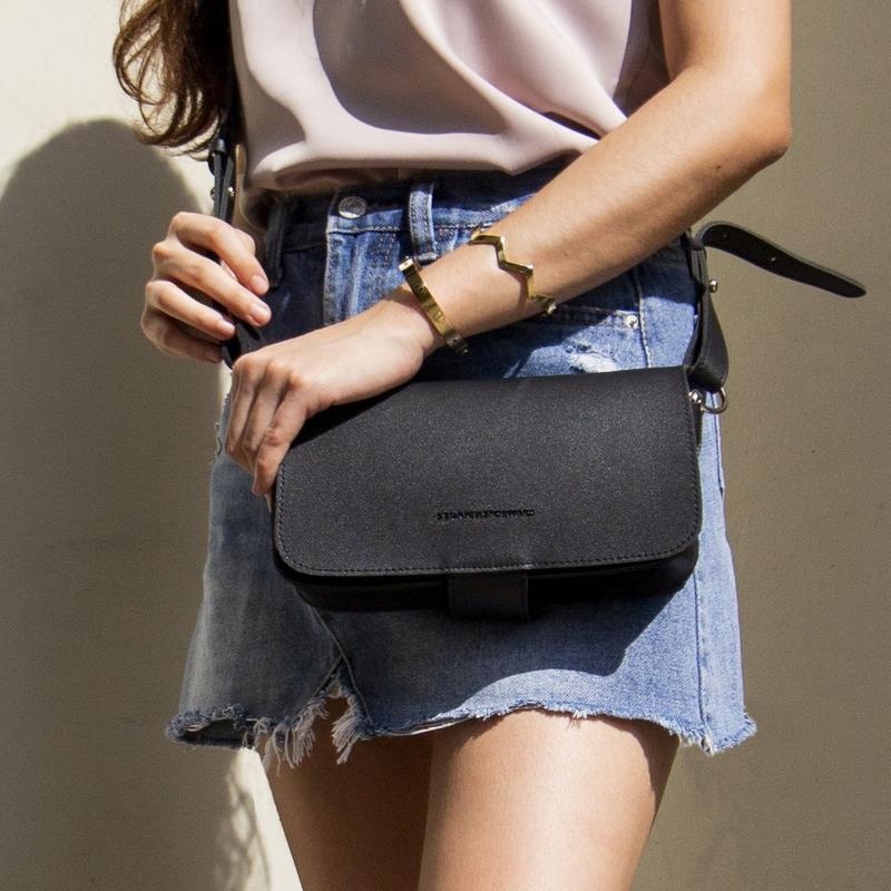 Straightforward DVL Flap Crossbody Bag